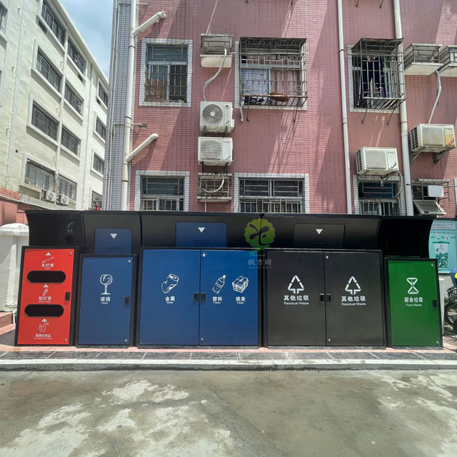 龍崗城管局關于加快小區垃圾分類密閉化標準桶柜覆蓋